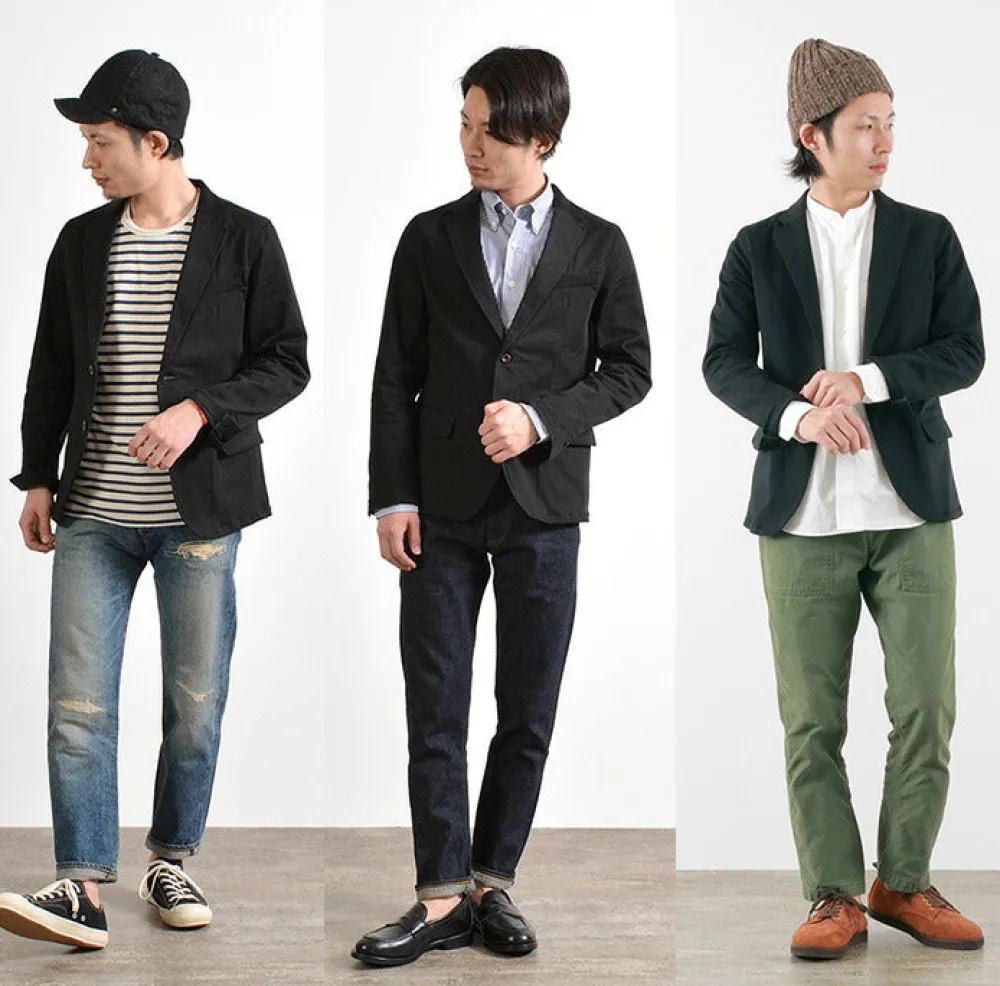 JAPAN BLUE JEANS Jackets^/ JBJK4100 French Work Jacket