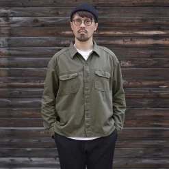 JAPAN BLUE JEANS Shirts^/ Military Field Shirt olive