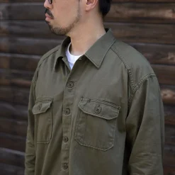 JAPAN BLUE JEANS Shirts^/ Military Field Shirt olive