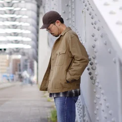 JAPAN BLUE JEANS Jackets^/ Military Herringbone Jacket