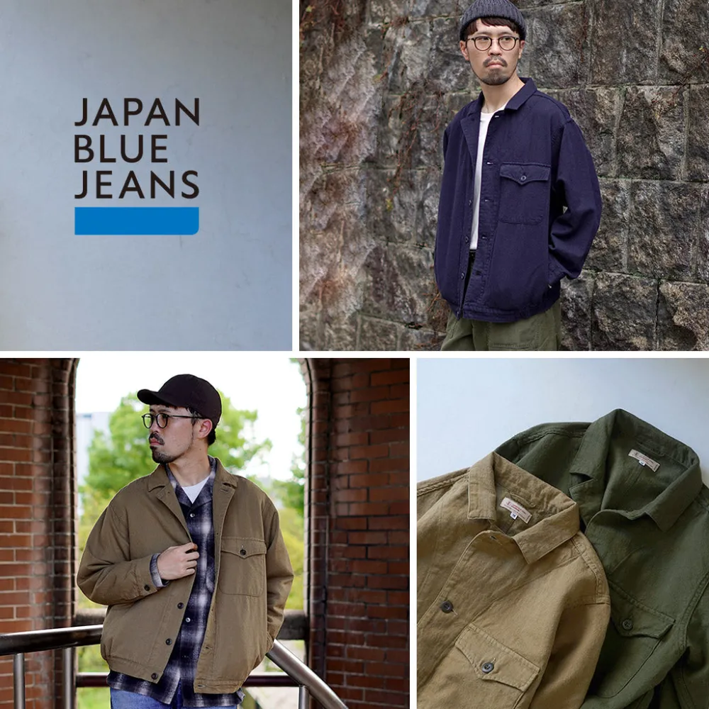 JAPAN BLUE JEANS Jackets^/ Military Herringbone Jacket