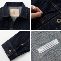JAPAN BLUE JEANS Jackets^/ Monster Denim 1st Jacket Selvedge16oz dark-indigo