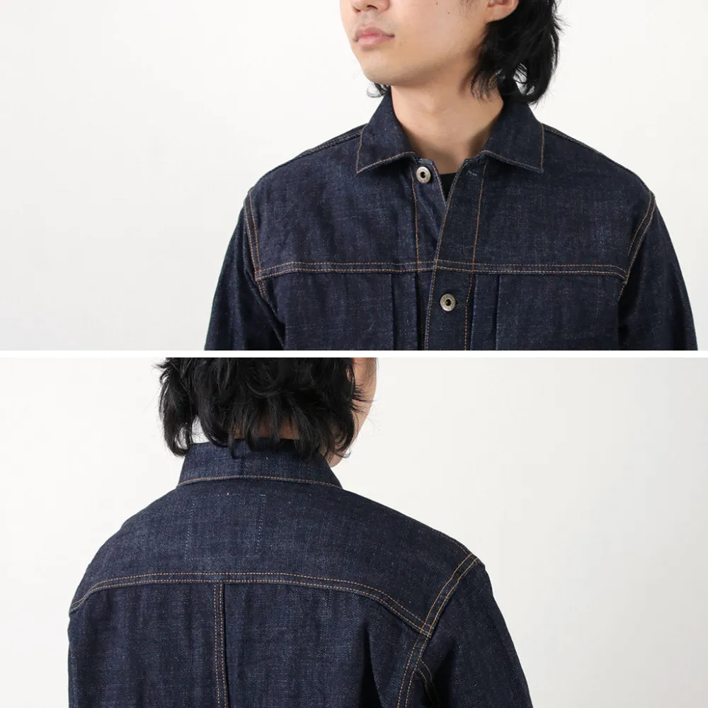 JAPAN BLUE JEANS Jackets^/ Monster Denim 1st Jacket Selvedge16oz dark-indigo
