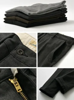 JAPAN BLUE JEANS Trousers^/ Officer Tapered Full Flanser Trousers