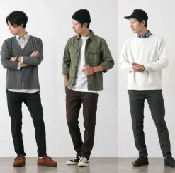 JAPAN BLUE JEANS Trousers^/ Officer Tapered Full Flanser Trousers