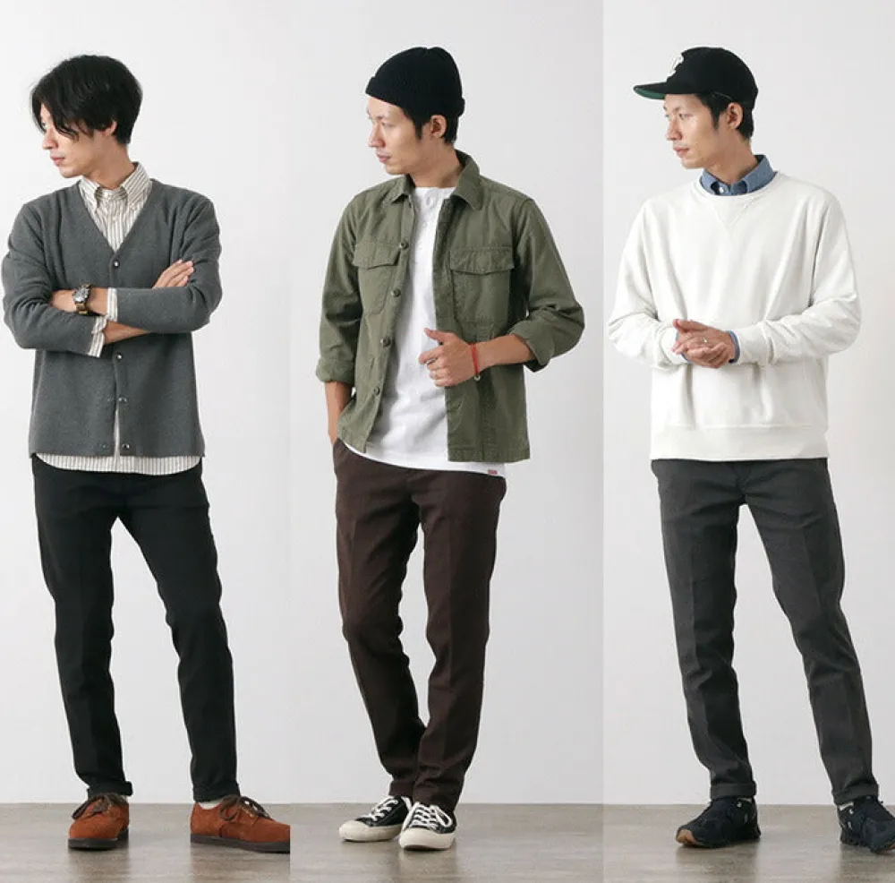 JAPAN BLUE JEANS Trousers^/ Officer Tapered Full Flanser Trousers