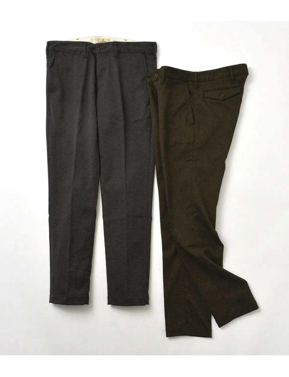 JAPAN BLUE JEANS Trousers^/ Officer Tapered Full Flanser Trousers