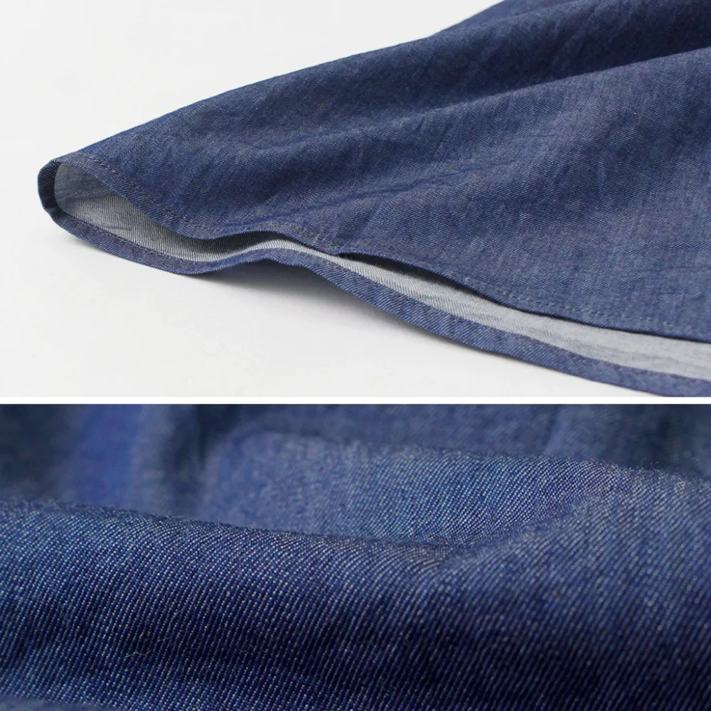 JAPAN BLUE JEANS Shirts^/ 3oz denim short sleeve shirt indigo