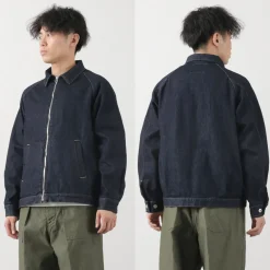 JAPAN BLUE JEANS Jackets^/ 13oz Denim Drizzler Jacket indigo