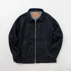 JAPAN BLUE JEANS Jackets^/ 13oz Denim Drizzler Jacket indigo