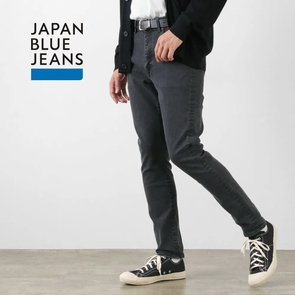 JAPAN BLUE JEANS Jeans^/ 12oz Hyper Stretch Slim Tapered Denim Faded black