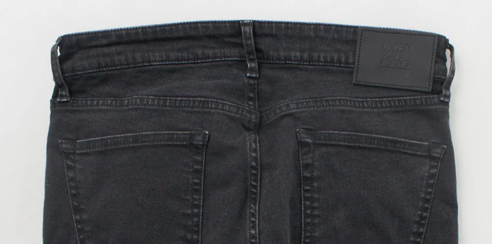 JAPAN BLUE JEANS Jeans^/ 12oz Hyper Stretch Slim Tapered Denim Faded black
