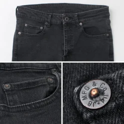 JAPAN BLUE JEANS Jeans^/ 12oz Hyper Stretch Slim Tapered Denim Faded black