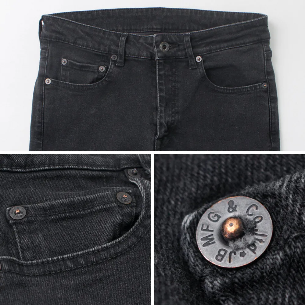 JAPAN BLUE JEANS Jeans^/ 12oz Hyper Stretch Slim Tapered Denim Faded black