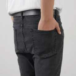 JAPAN BLUE JEANS Jeans^/ 12oz Hyper Stretch Slim Tapered Denim Faded black