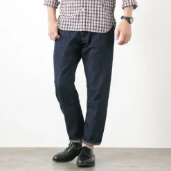 JAPAN BLUE JEANS Jeans^/ 8oz 5P Denim Tapered Trousers indigo