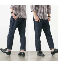 JAPAN BLUE JEANS Jeans^/ 8oz 5P Denim Tapered Trousers indigo