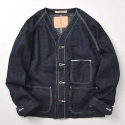 JAPAN BLUE JEANS Jackets^/ 8oz Selvedge Engineer Jacket indigo