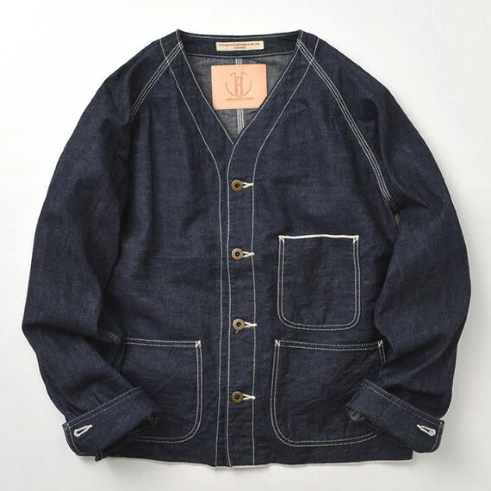 JAPAN BLUE JEANS Jackets^/ 8oz Selvedge Engineer Jacket indigo