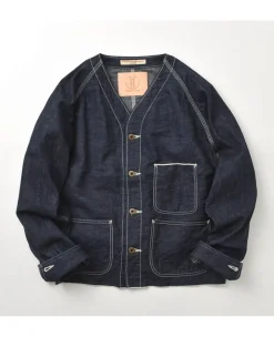 JAPAN BLUE JEANS Jackets^/ 8oz Selvedge Engineer Jacket indigo
