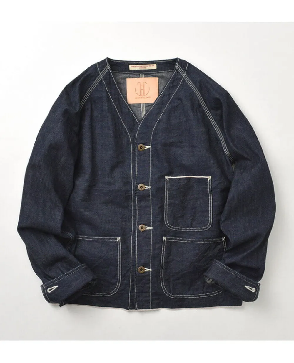 JAPAN BLUE JEANS Jackets^/ 8oz Selvedge Engineer Jacket indigo