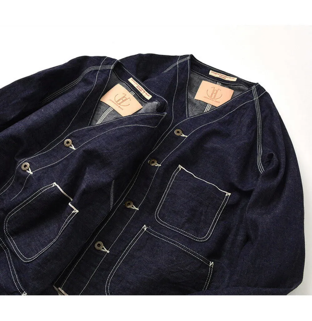JAPAN BLUE JEANS Jackets^/ 8oz Selvedge Engineer Jacket indigo