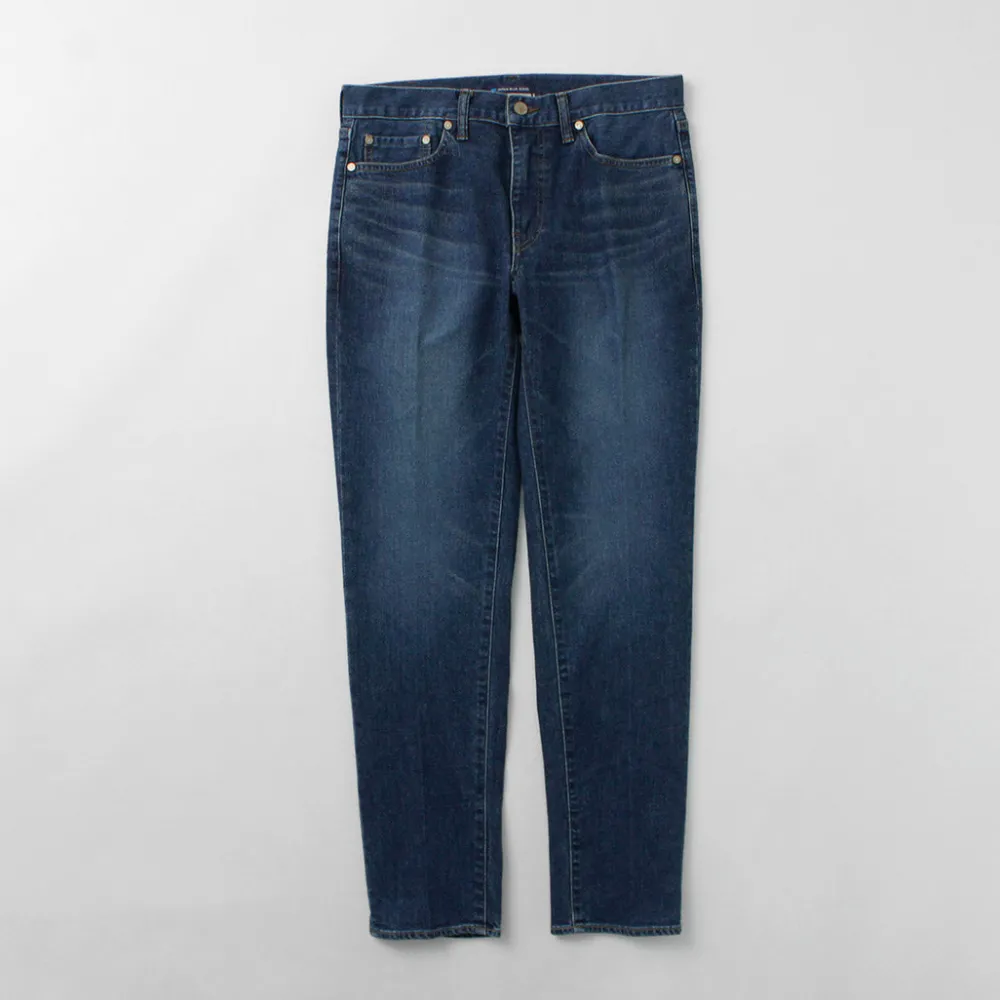 JAPAN BLUE JEANS Jeans^/ 12oz Stretch Center Crease 5P Denim Used Processing light-indigo