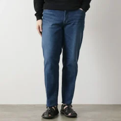JAPAN BLUE JEANS Jeans^/ 12oz Stretch Center Crease 5P Denim Used Processing light-indigo