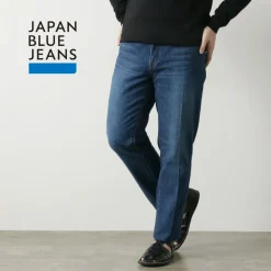 JAPAN BLUE JEANS Jeans^/ 12oz Stretch Center Crease 5P Denim Used Processing light-indigo