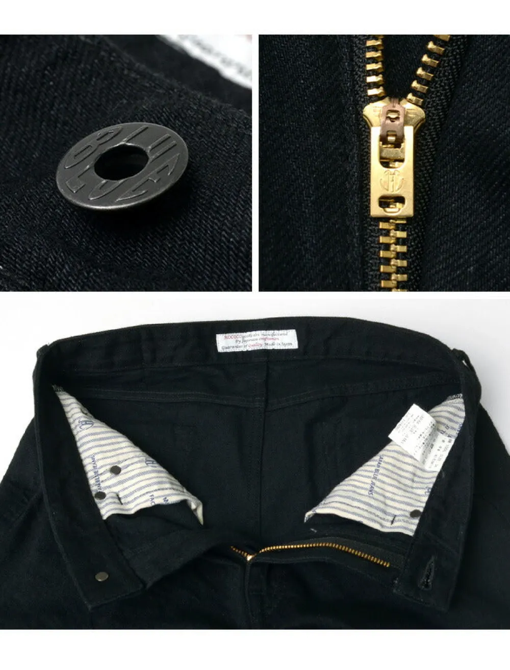 JAPAN BLUE JEANS Jeans^/ Prep 12oz Selvich Full Jeans black