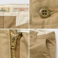 JAPAN BLUE JEANS Work Pants & Chinos^/ RJB1610 40/3 High Count Twill Wide Tapered Vintage Chinos