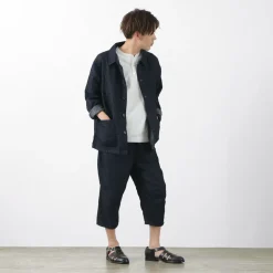JAPAN BLUE JEANS Jeans^/ RJB7570 Cotton Linen Denim Knicker Trousers indigo
