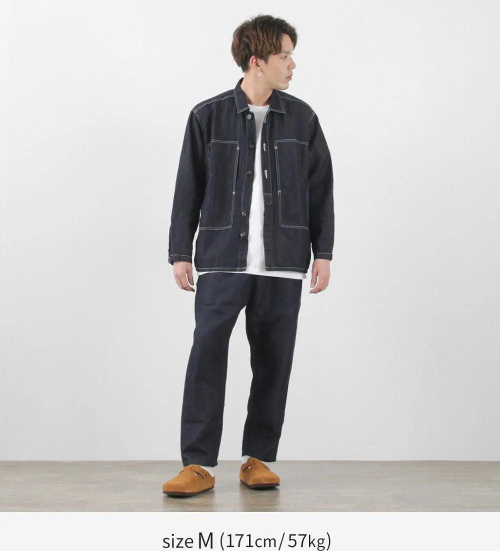JAPAN BLUE JEANS Jeans^/ RJB7590 Cotton Linen Denim Easy Pants indigo