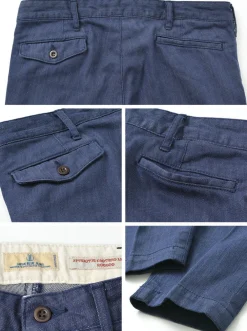 JAPAN BLUE JEANS Jeans^/ RJB4691 Shin Denim 8.5oz Officer Tapered Trouser Pants