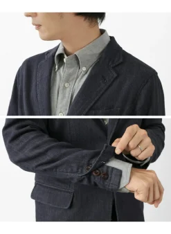 JAPAN BLUE JEANS Jackets^/ RJB3960 Shin Denim 8.5oz Officer Tailored Jacket