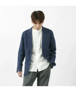 JAPAN BLUE JEANS Jackets^/ RJB3960 Shin Denim 8.5oz Officer Tailored Jacket