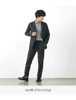 JAPAN BLUE JEANS Jackets^/ RJB3960 Shin Denim 8.5oz Officer Tailored Jacket