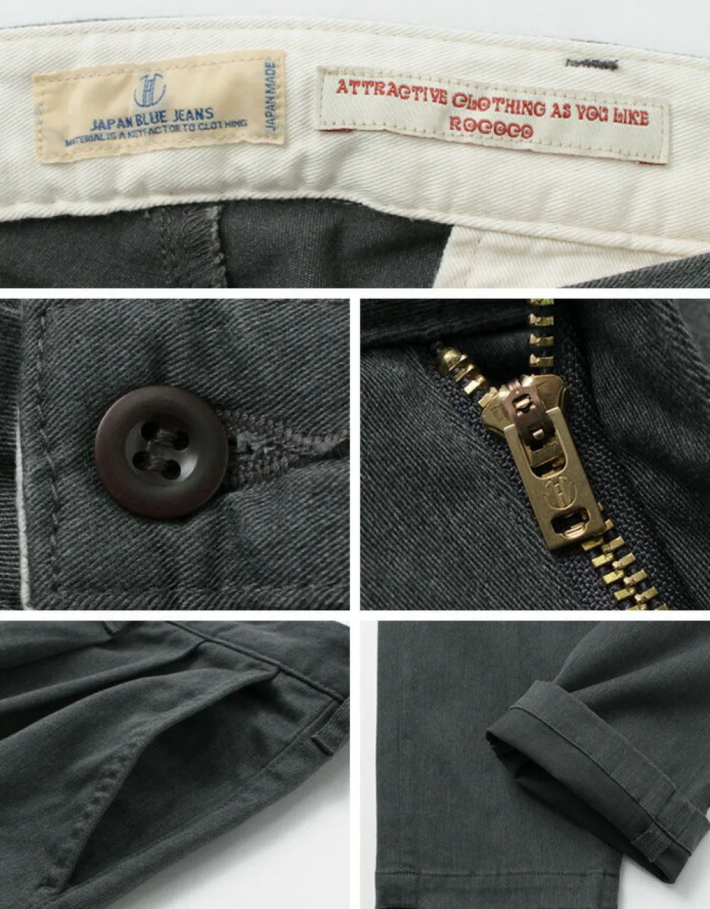 JAPAN BLUE JEANS Work Pants & Chinos^/ RJB4660 2-tuck office trousers