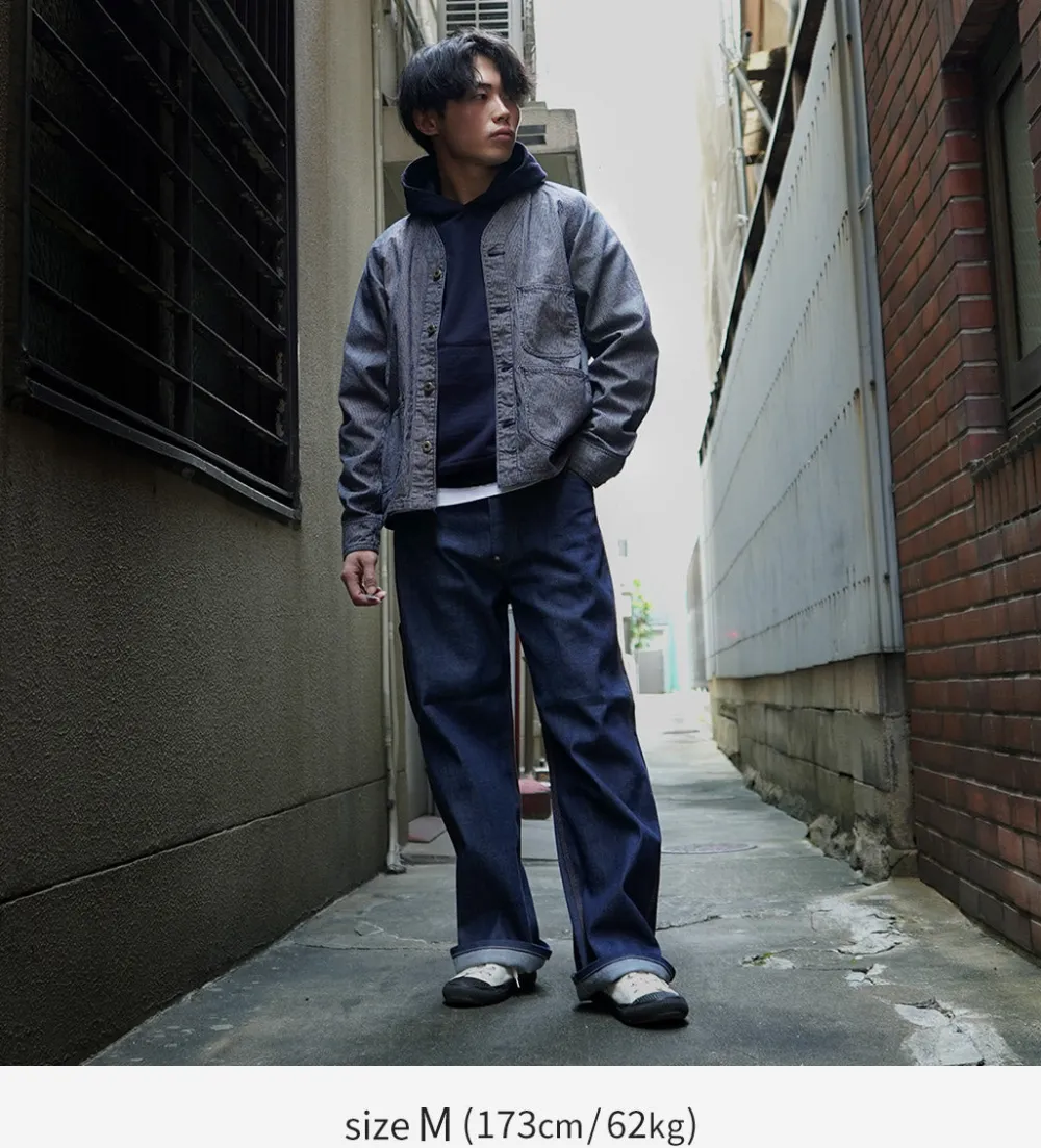 JAPAN BLUE JEANS Jackets^/ RJB4124Hickory engineer jacket navy