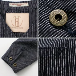 JAPAN BLUE JEANS Jackets^/ RJB4124Hickory engineer jacket navy