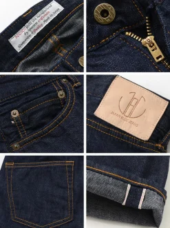 JAPAN BLUE JEANS Jeans^/ RJB6110Prep 8oz Summer Denim Selvage Jeans indigo