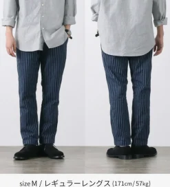 JAPAN BLUE JEANS Work Pants & Chinos^/ RJB1620Wide tapered chino stripe navy