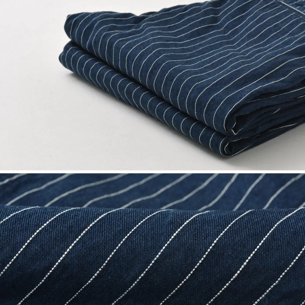 JAPAN BLUE JEANS Work Pants & Chinos^/ RJB1620Wide tapered chino stripe navy