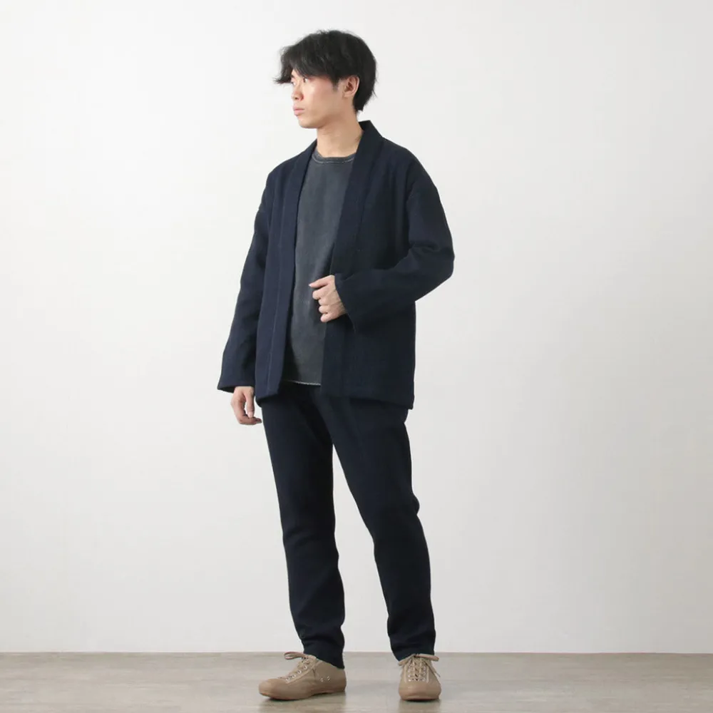 JAPAN BLUE JEANS Trousers^/ Sashiko Easy Tapered Pants Indigo