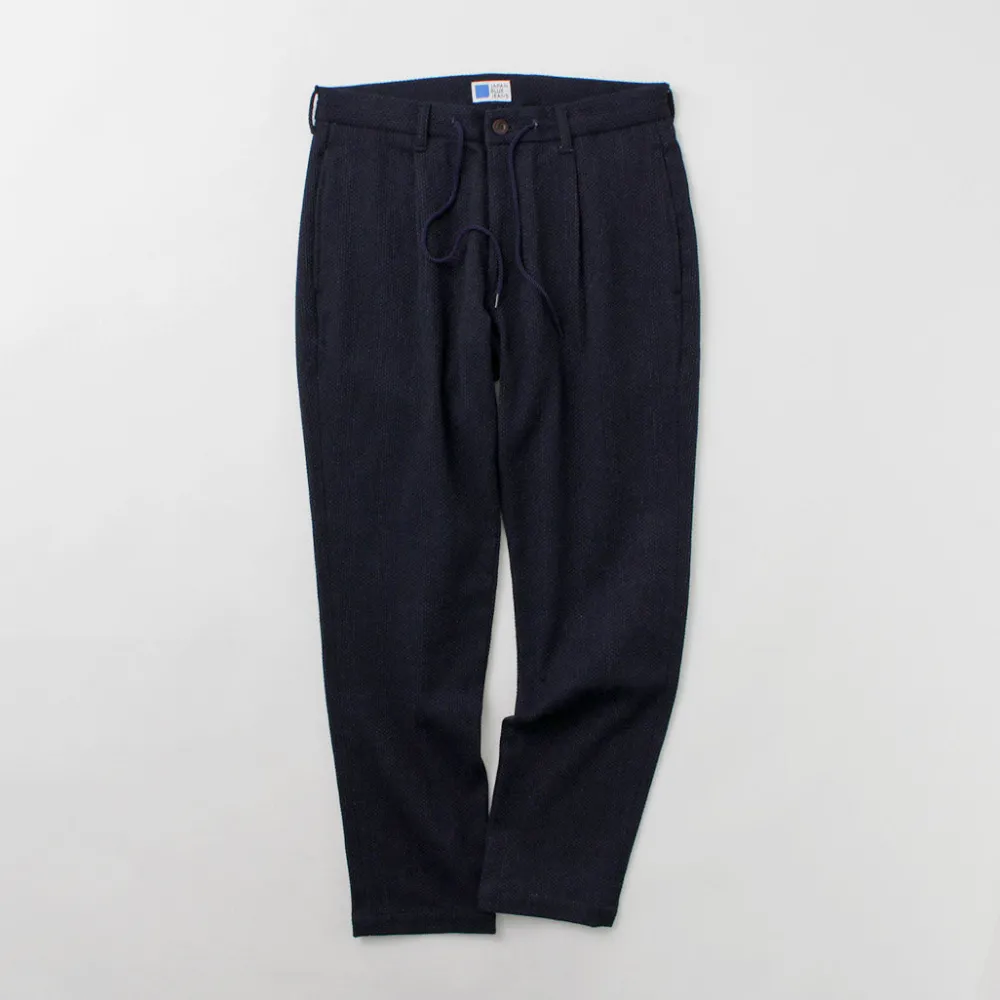 JAPAN BLUE JEANS Trousers^/ Sashiko Easy Tapered Pants Indigo