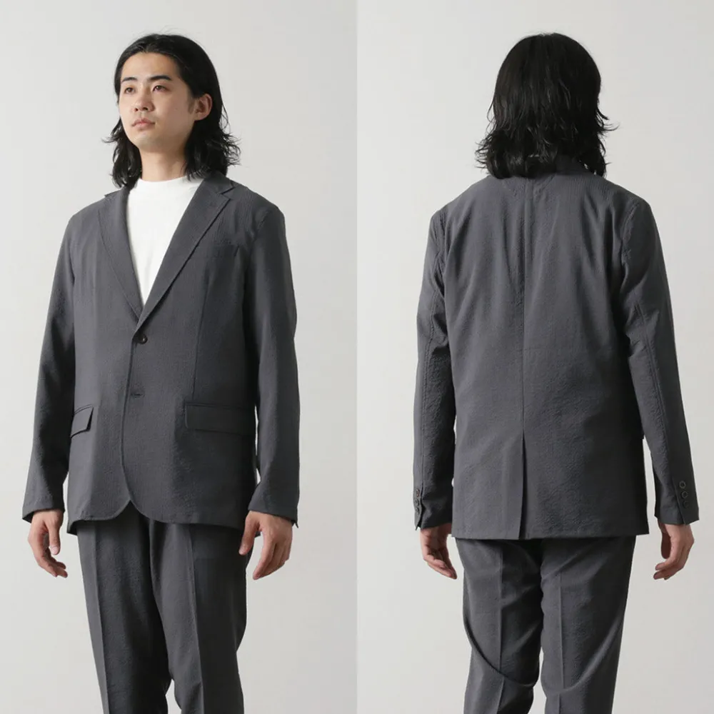 JAPAN BLUE JEANS Jackets^/ Seersucker Summer Unconstracted Jacket