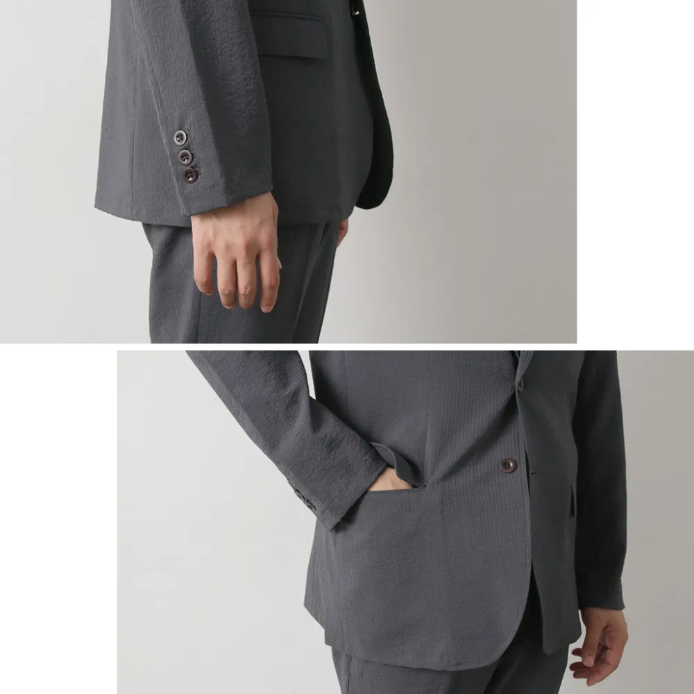 JAPAN BLUE JEANS Jackets^/ Seersucker Summer Unconstracted Jacket