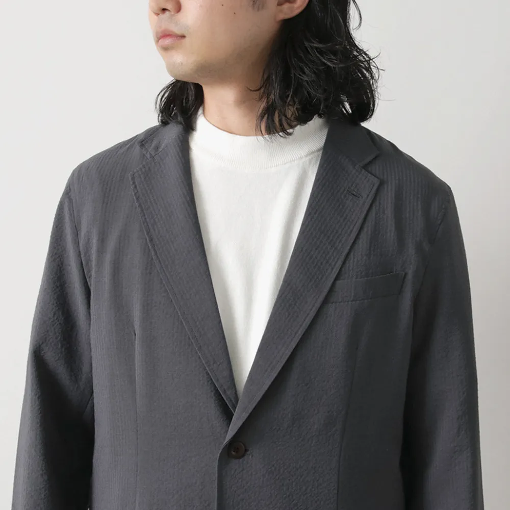JAPAN BLUE JEANS Jackets^/ Seersucker Summer Unconstracted Jacket