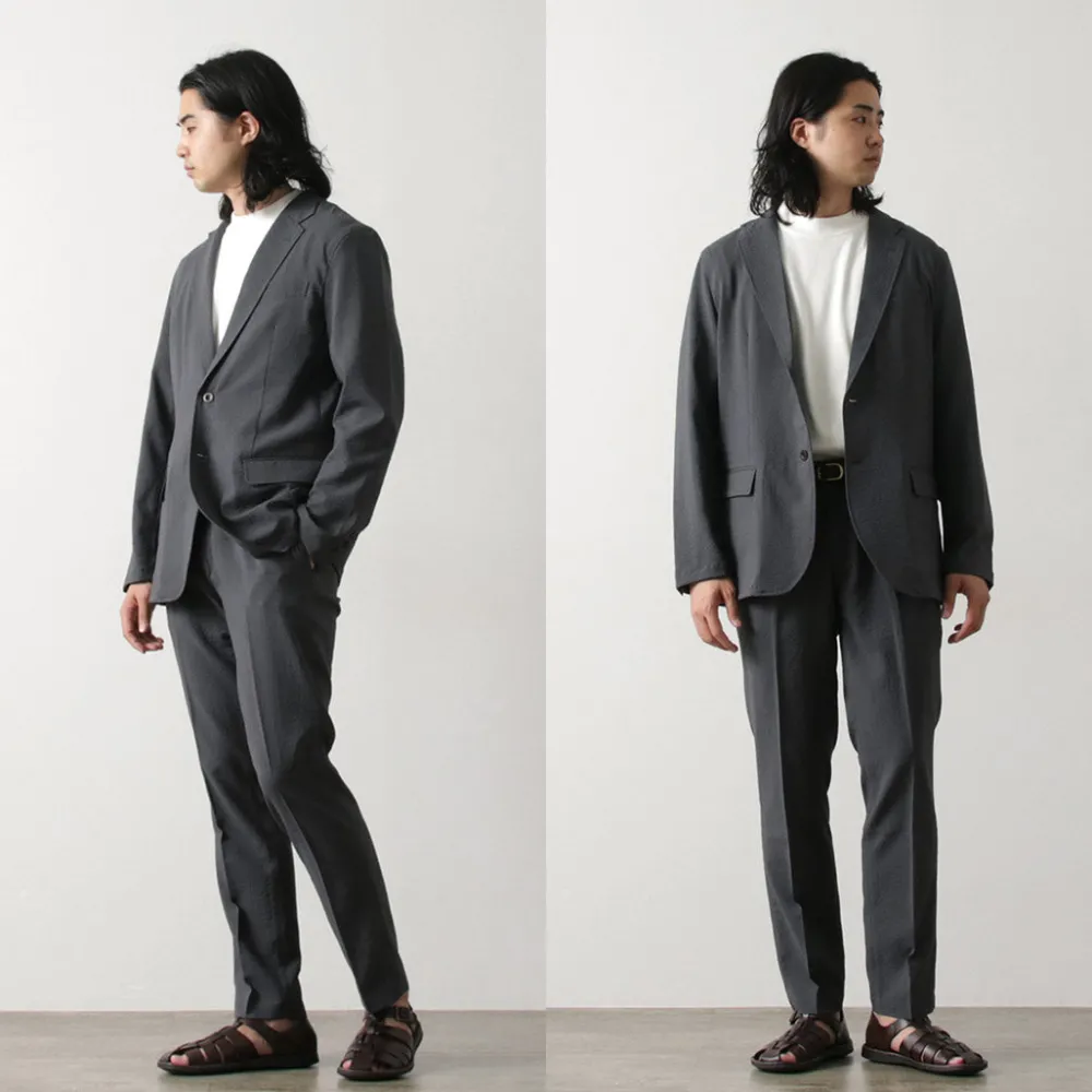 JAPAN BLUE JEANS Trousers^/ seersucker summer officer trousers