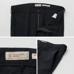 JAPAN BLUE JEANS Trousers^/ seersucker summer officer trousers